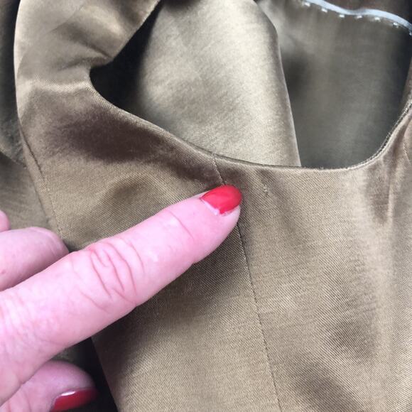 Massimo Dutti Satin Moto Vest XS - Picture 7 of 8